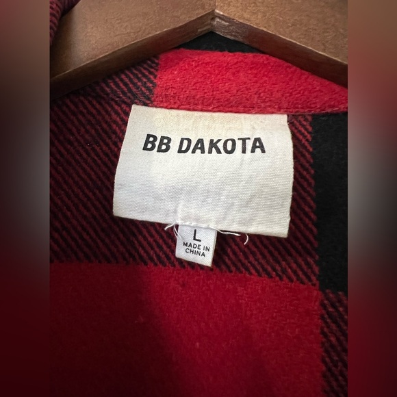 BB Dakota Plaid Shacket - Picture 2 of 3